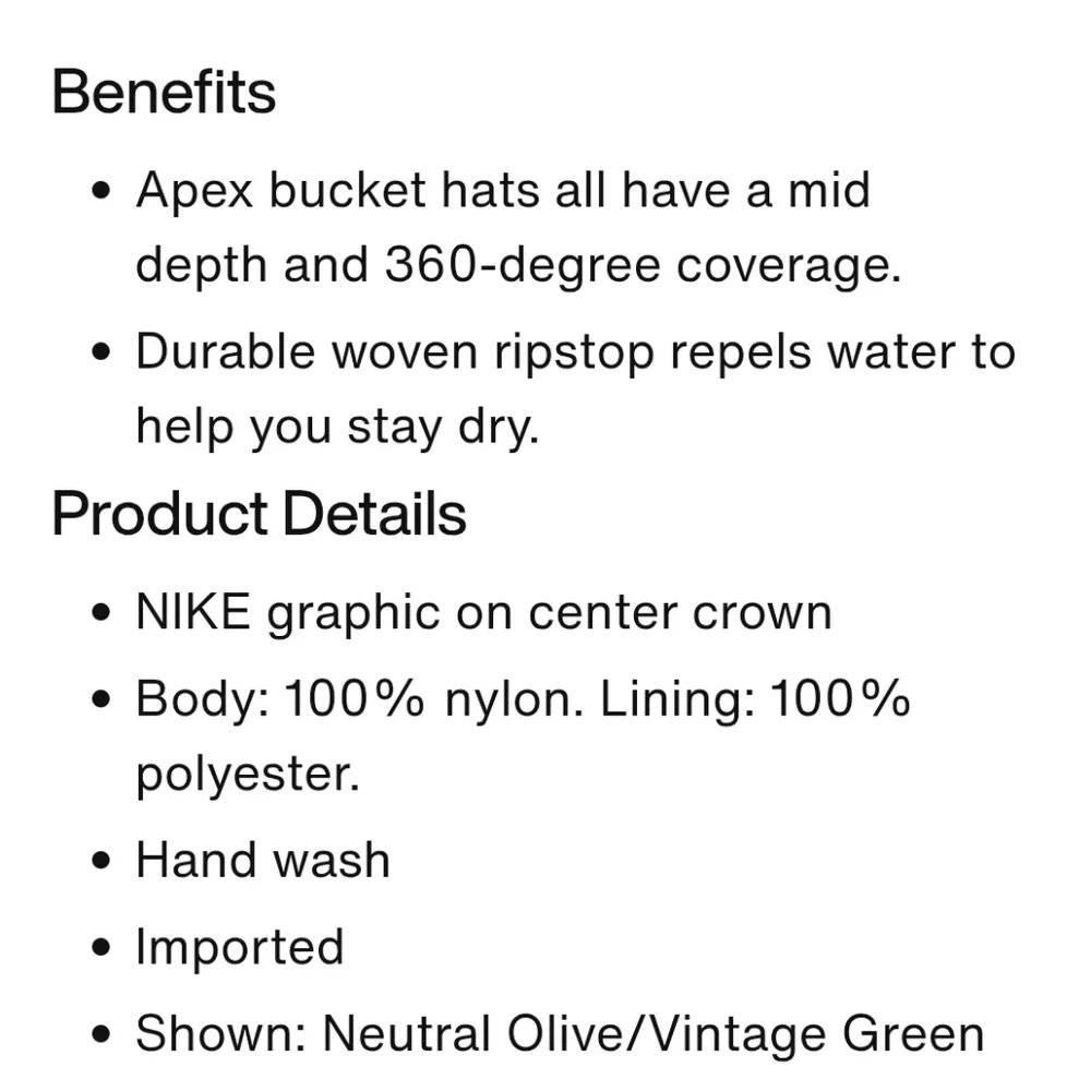 NWT Unisex Nike Apex Bucket Hat - Picture 11 of 11